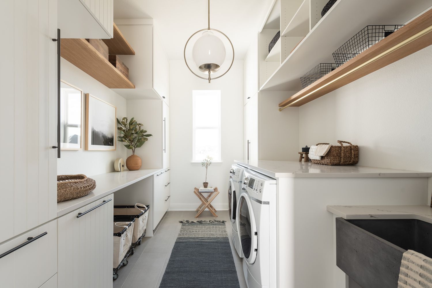 15 Laundry Room Shelving Ideas That Are Pretty and Wise